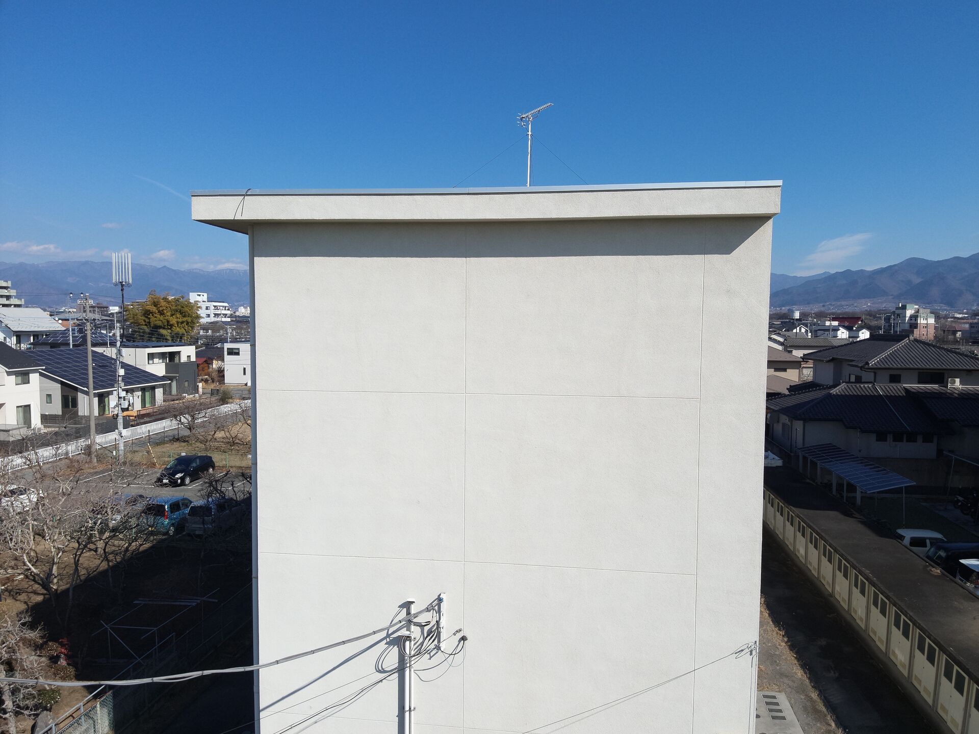 石和町外壁赤外線調査
